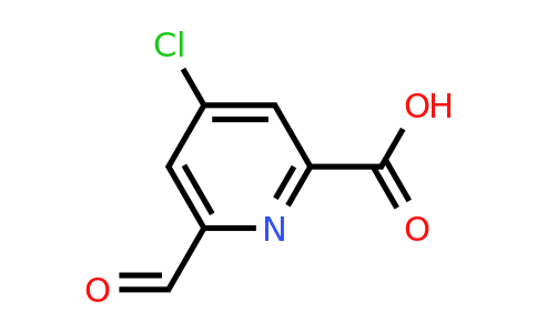 CAS 1289262-24-3 | 4-Chloro-6-formylpyridine-2-carboxylic acid