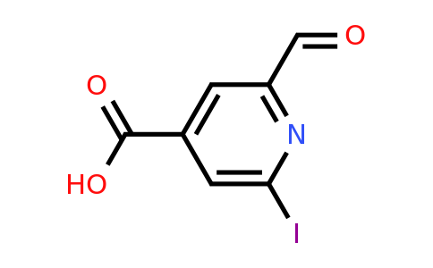 CAS 1289264-50-1 | 2-Formyl-6-iodoisonicotinic acid
