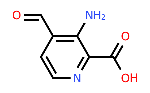 CAS 1289267-08-8 | 3-Amino-4-formylpyridine-2-carboxylic acid