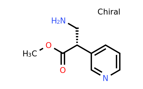 CAS 1289384-37-7 | (S)-Methyl 3-amino-2-(pyridin-3-YL)propanoate