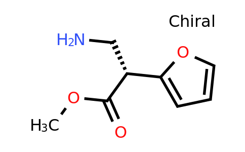 CAS 1289384-38-8 | (R)-Methyl 3-amino-2-(furan-2-YL)propanoate