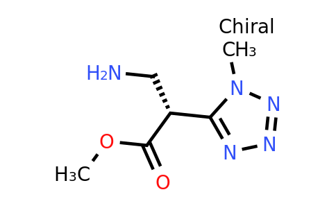 CAS 1289384-42-4 | (R)-Methyl 3-amino-2-(1-methyl-1H-tetrazol-5-YL)propanoate