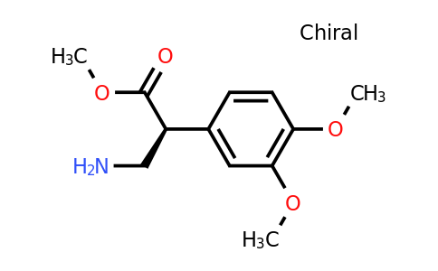 CAS 1289384-53-7 | (S)-Methyl 3-amino-2-(3,4-dimethoxyphenyl)propanoate