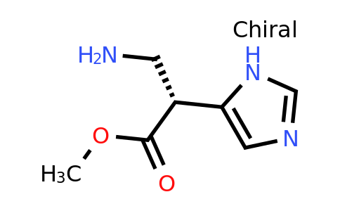 CAS 1289384-56-0 | (R)-Methyl 3-amino-2-(1H-imidazol-5-YL)propanoate