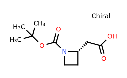 CAS 1289384-58-2 | (S)-2-Carboxymethyl-azetidine-1-carboxylic acid tert-butyl ester