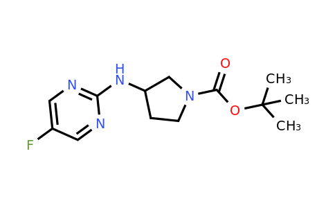 CAS 1289385-93-8 | tert-Butyl 3-((5-fluoropyrimidin-2-yl)amino)pyrrolidine-1-carboxylate