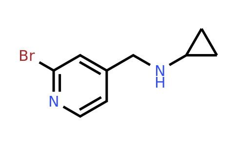 CAS 1289386-62-4 | N-((2-Bromopyridin-4-yl)methyl)cyclopropanamine