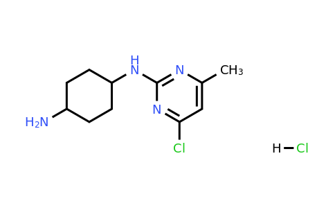 CAS 1289387-28-5 | N1-(4-Chloro-6-methylpyrimidin-2-yl)cyclohexane-1,4-diamine hydrochloride