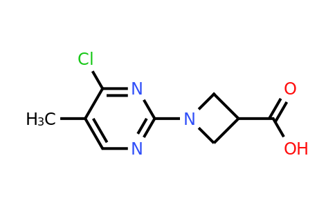 CAS 1289387-76-3 | 1-(4-Chloro-5-methylpyrimidin-2-yl)azetidine-3-carboxylic acid