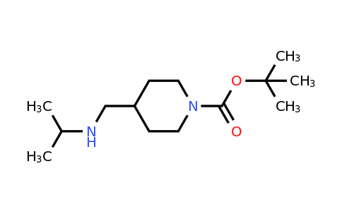 CAS 1289387-91-2 | tert-Butyl 4-((isopropylamino)methyl)piperidine-1-carboxylate