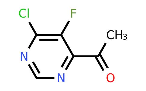 CAS 1289559-80-3 | 1-(6-Chloro-5-fluoropyrimidin-4-yl)ethanone