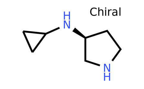 CAS 1289584-81-1 | (S)-N-Cyclopropylpyrrolidin-3-amine