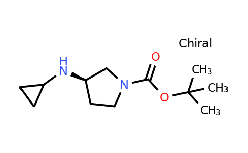 CAS 1289584-93-5 | (R)-tert-Butyl 3-(cyclopropylamino)pyrrolidine-1-carboxylate