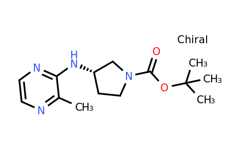 CAS 1289584-95-7 | (S)-tert-Butyl 3-((3-methylpyrazin-2-yl)amino)pyrrolidine-1-carboxylate