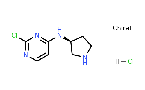 CAS 1289584-97-9 | (S)-2-Chloro-N-(pyrrolidin-3-yl)pyrimidin-4-amine hydrochloride