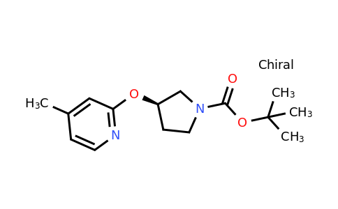 CAS 1289584-99-1 | (R)-tert-Butyl 3-((4-methylpyridin-2-yl)oxy)pyrrolidine-1-carboxylate