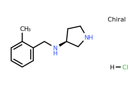 CAS 1289585-02-9 | (S)-N-(2-Methylbenzyl)pyrrolidin-3-amine hydrochloride