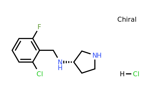 CAS 1289585-05-2 | (S)-N-(2-Chloro-6-fluorobenzyl)pyrrolidin-3-amine hydrochloride