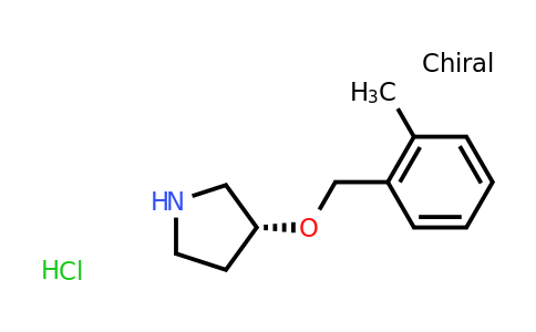 CAS 1289585-10-9 | (R)-3-((2-Methylbenzyl)oxy)pyrrolidine hydrochloride