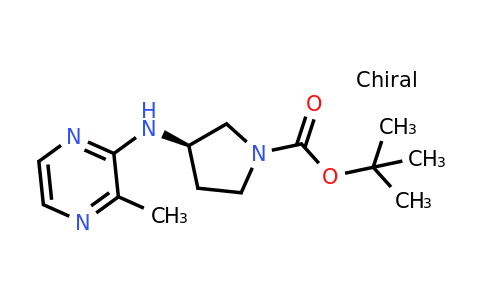 CAS 1289585-15-4 | (R)-tert-Butyl 3-((3-methylpyrazin-2-yl)amino)pyrrolidine-1-carboxylate