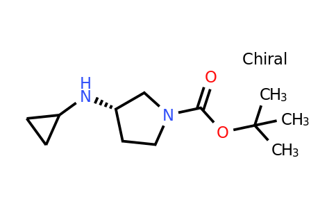 CAS 1289585-23-4 | (S)-tert-Butyl 3-(cyclopropylamino)pyrrolidine-1-carboxylate