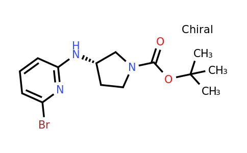 CAS 1289585-32-5 | (S)-tert-Butyl 3-((6-bromopyridin-2-yl)amino)pyrrolidine-1-carboxylate