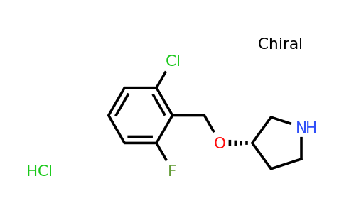 CAS 1289585-35-8 | (S)-3-((2-Chloro-6-fluorobenzyl)oxy)pyrrolidine hydrochloride