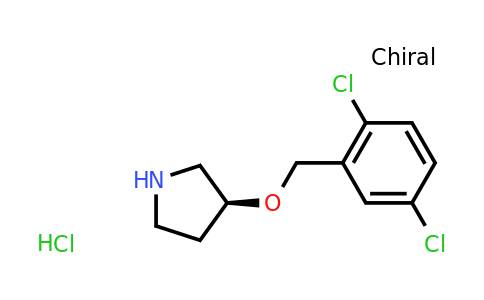 CAS 1289585-41-6 | (S)-3-((2,5-Dichlorobenzyl)oxy)pyrrolidine hydrochloride