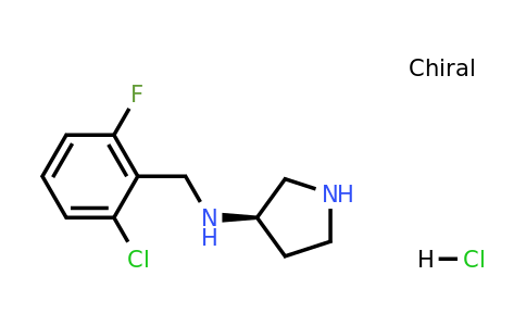 CAS 1289585-42-7 | (R)-N-(2-Chloro-6-fluorobenzyl)pyrrolidin-3-amine hydrochloride
