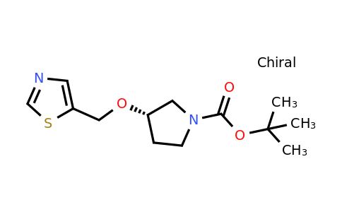 CAS 1289585-54-1 | (S)-tert-Butyl 3-(thiazol-5-ylmethoxy)pyrrolidine-1-carboxylate