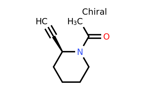 CAS 128960-04-3 | 1-[(2S)-2-Ethynylpiperidin-1-yl]ethan-1-one