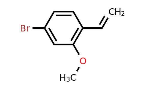 CAS 1289626-21-6 | 4-bromo-2-methoxy-1-vinylbenzene