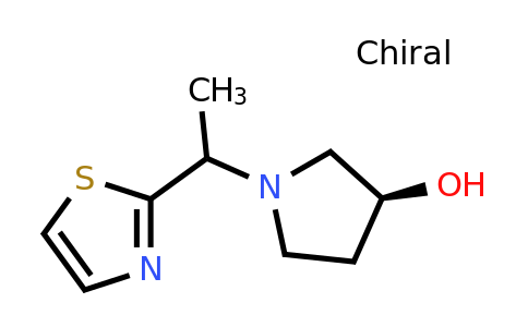 CAS 1289689-35-5 | (3S)-1-(1-(Thiazol-2-yl)ethyl)pyrrolidin-3-ol