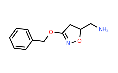 CAS 128993-15-7 | [3-(benzyloxy)-4,5-dihydro-1,2-oxazol-5-yl]methanamine