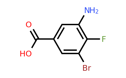 CAS 1290117-11-1 | 3-Amino-5-bromo-4-fluorobenzoic acid