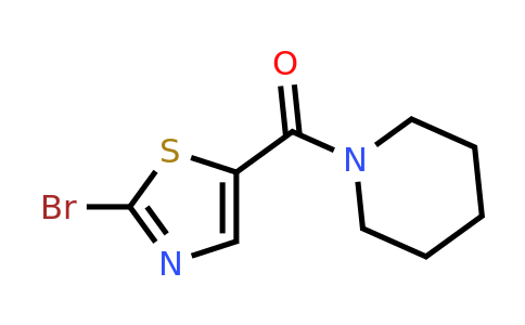 CAS 1290136-85-4 | (2-Bromo-5-thiazolyl)-1-piperidinylmethanone