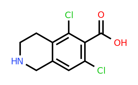 CAS 1290176-71-4 | 5,7-dichloro-1,2,3,4-tetrahydroisoquinoline-6-carboxylic acid