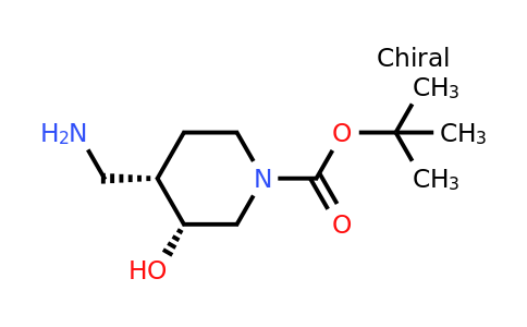 CAS 1290191-69-3 | tert-butyl (3R,4S)-4-(aminomethyl)-3-hydroxypiperidine-1-carboxylate