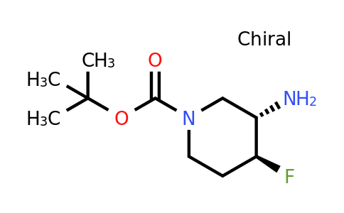 CAS 1290191-71-7 | (3S,4S)-3-Amino-4-fluoro-piperidine-1-carboxylic acid tert-butyl ester