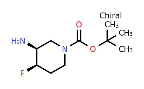 CAS 1290191-73-9 | 1-​Piperidinecarboxylic acid, 3-​amino-​4-​fluoro-​, 1,​1-​dimethylethyl ester, (3S,​4R)​-