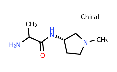 CAS 1290196-94-9 | 2-Amino-N-((S)-1-methylpyrrolidin-3-yl)propanamide