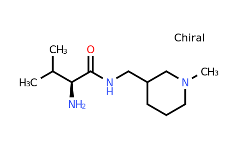 CAS 1290200-14-4 | (2S)-2-Amino-3-methyl-N-((1-methylpiperidin-3-yl)methyl)butanamide