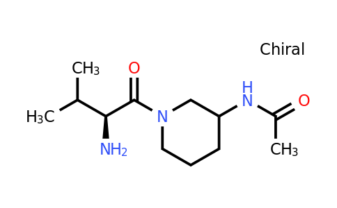 CAS 1290210-25-1 | N-(1-((S)-2-Amino-3-methylbutanoyl)piperidin-3-yl)acetamide
