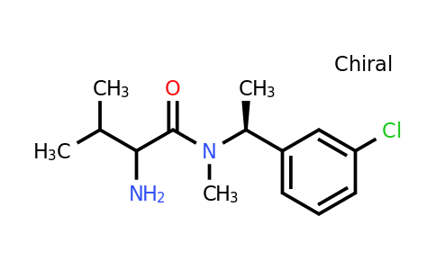 CAS 1290214-66-2 | 2-Amino-N-((S)-1-(3-chlorophenyl)ethyl)-N,3-dimethylbutanamide