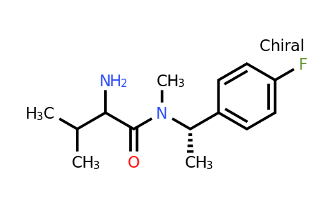 CAS 1290218-34-6 | 2-Amino-N-((S)-1-(4-fluorophenyl)ethyl)-N,3-dimethylbutanamide