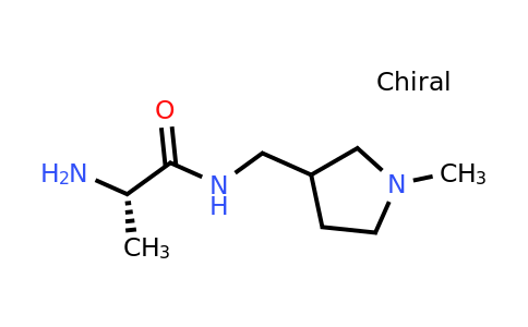 CAS 1290227-23-4 | (2S)-2-Amino-N-((1-methylpyrrolidin-3-yl)methyl)propanamide