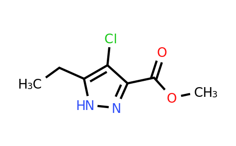 CAS 1290739-59-1 | methyl 4-chloro-5-ethyl-1H-pyrazole-3-carboxylate