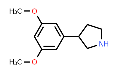 CAS 129084-50-0 | 3-(3,5-dimethoxyphenyl)pyrrolidine