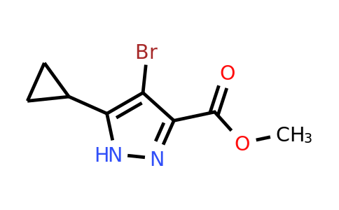 CAS 1291275-80-3 | methyl 4-bromo-5-cyclopropyl-1H-pyrazole-3-carboxylate