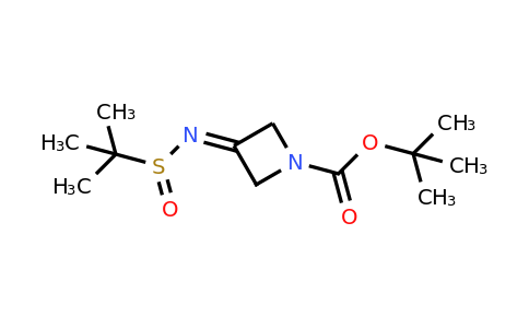 CAS 1291487-32-5 | tert-Butyl 3-((tert-butylsulfinyl)imino)azetidine-1-carboxylate